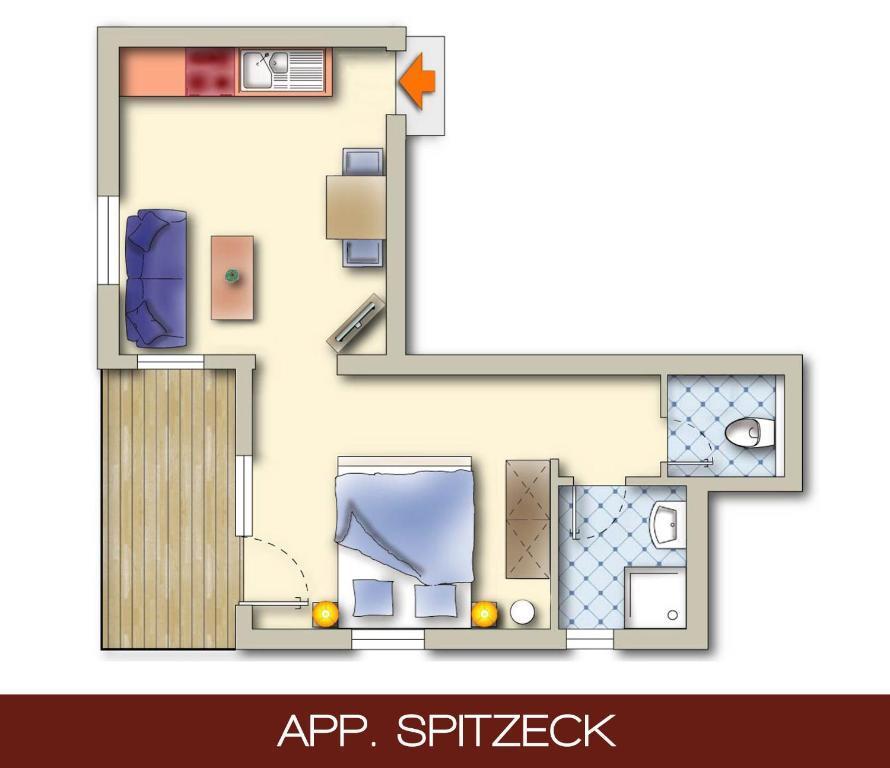 Appartements Enzian Finkenberg Pokoj fotografie