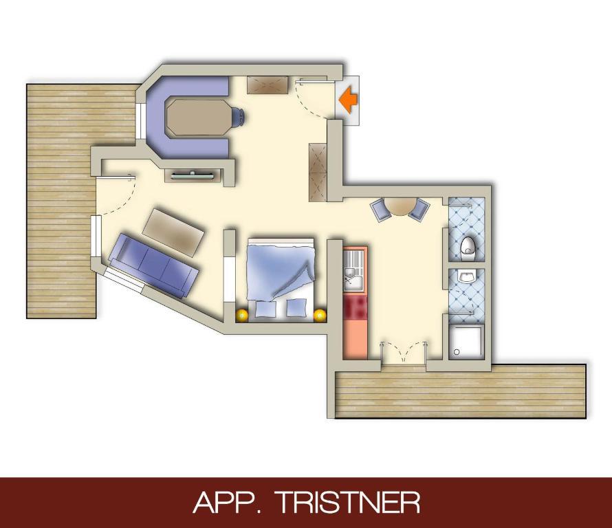 Appartements Enzian Finkenberg Pokoj fotografie